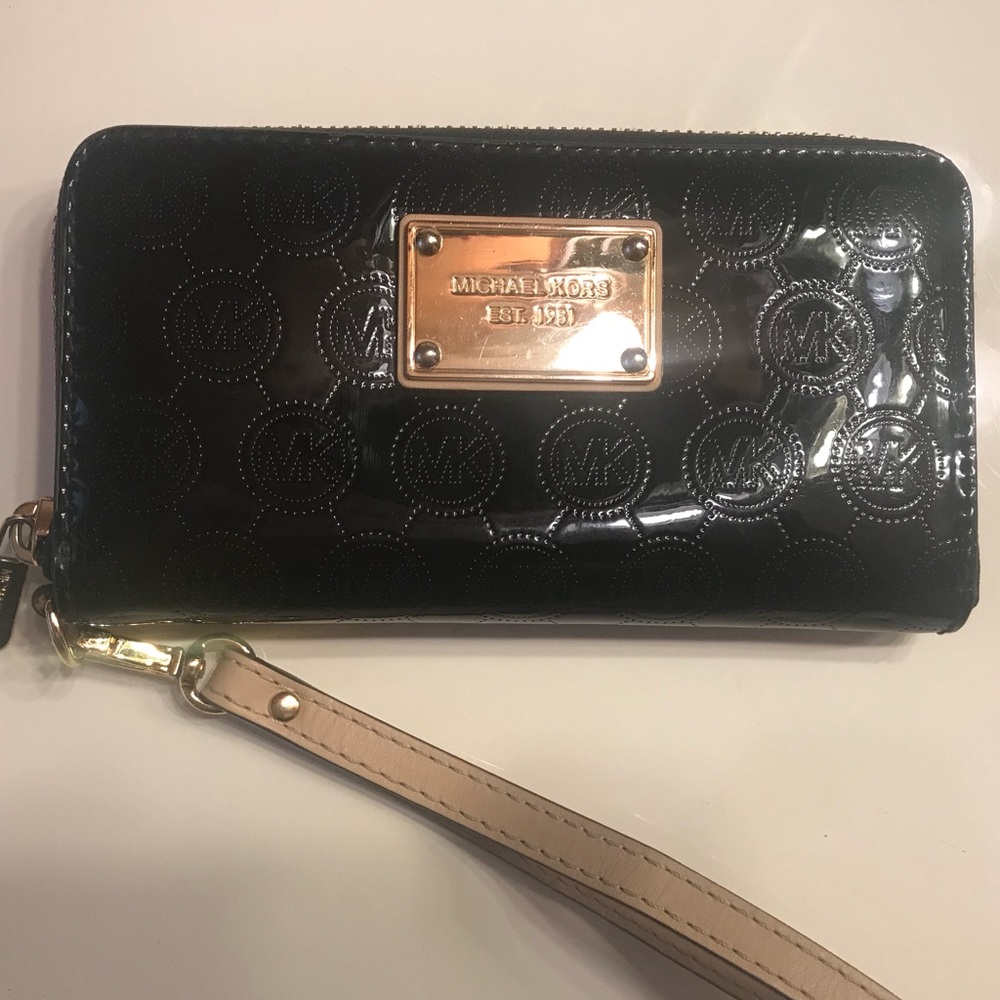 Michael Kors Wallet Metallic